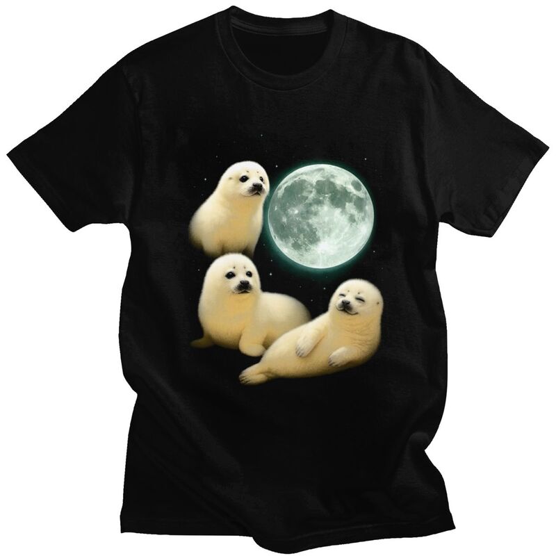 Baby Clothing For Summer - Male Baby Seals And The Moon