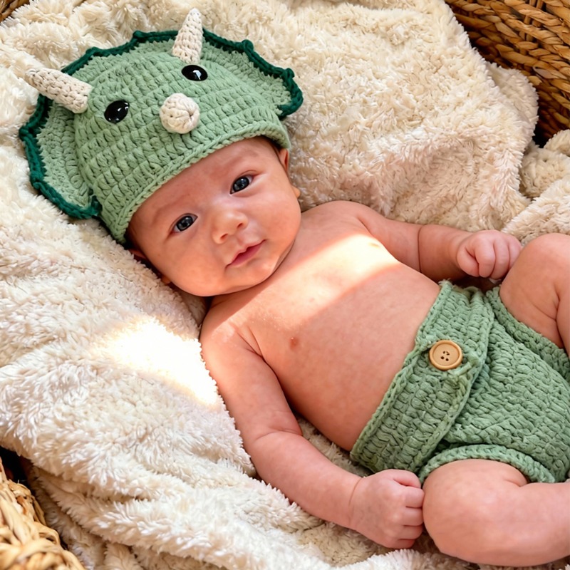 New Dinosaur Printed Outfits T - đánh giá và giá Baby Clothing For Summer