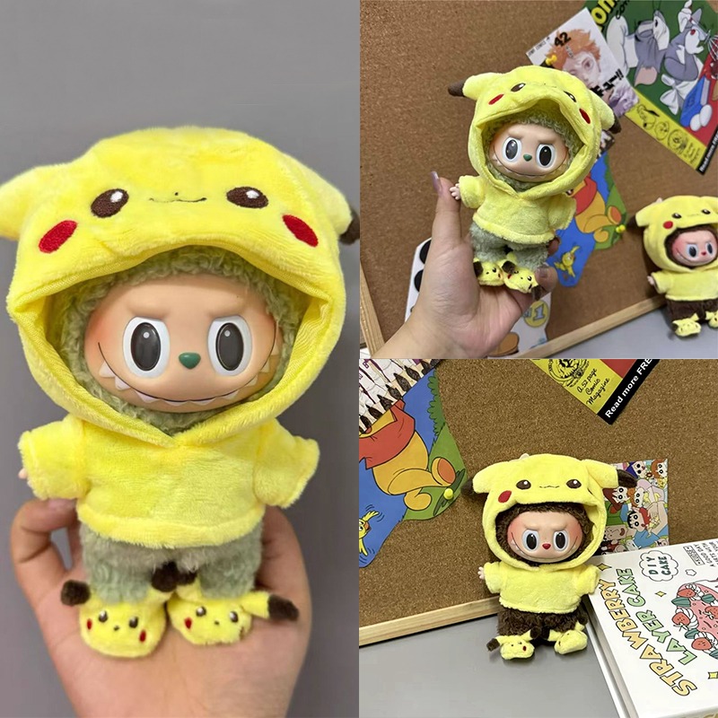 15 17cm For Labubu Doll Cartoo - đánh giá và giá Baby Clothing Kit