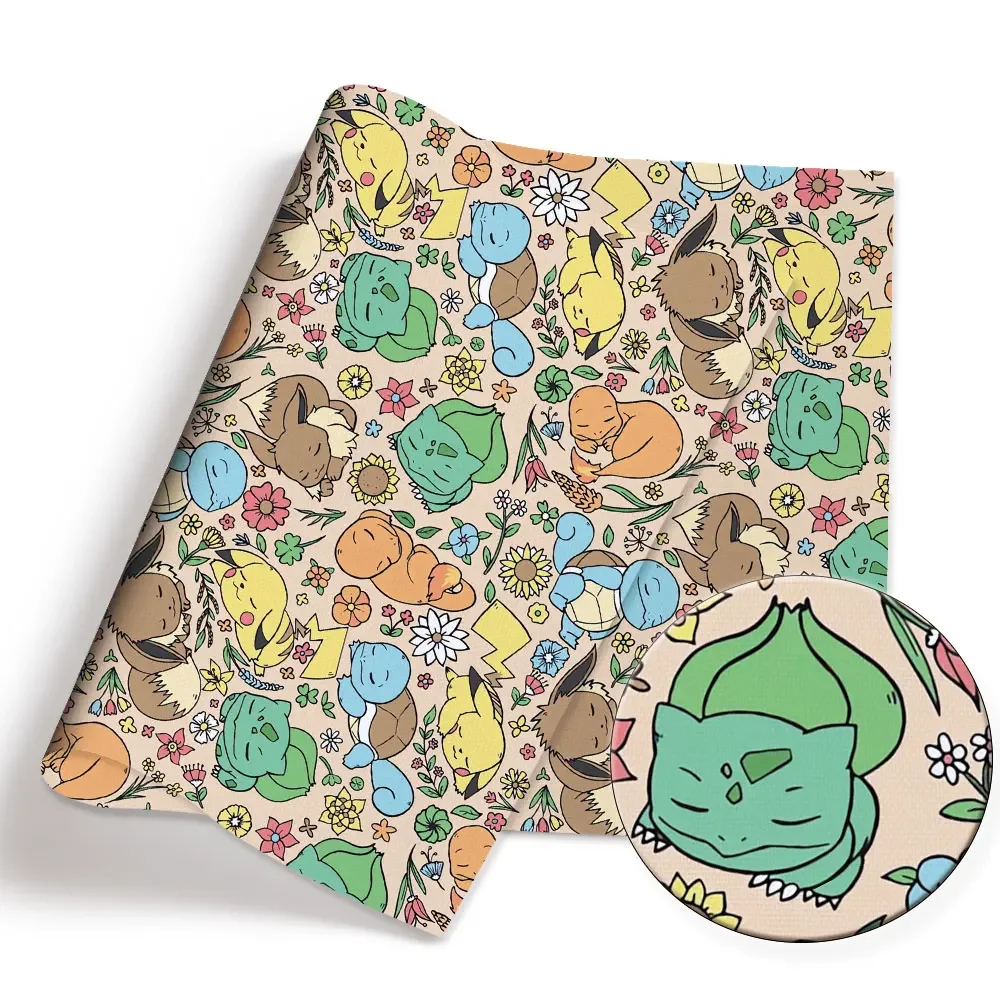 Pokemon Cartoon Fabric140*50cm - đánh giá và giá Baby Clothing Products