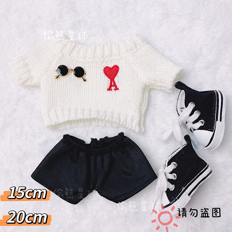 15cm baby clothes cotton doll  - đánh giá và giá Baby Clothing Kit