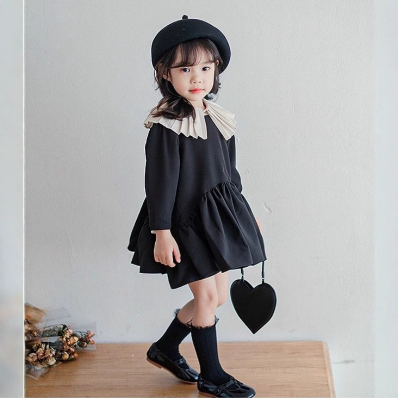 Spring Girls' Long Sleeved Dre - đánh giá và giá Baby Clothing Line