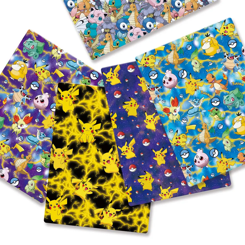 Pokemon Cartoon Fabric140*50cm - đánh giá và giá Baby Clothing Model
