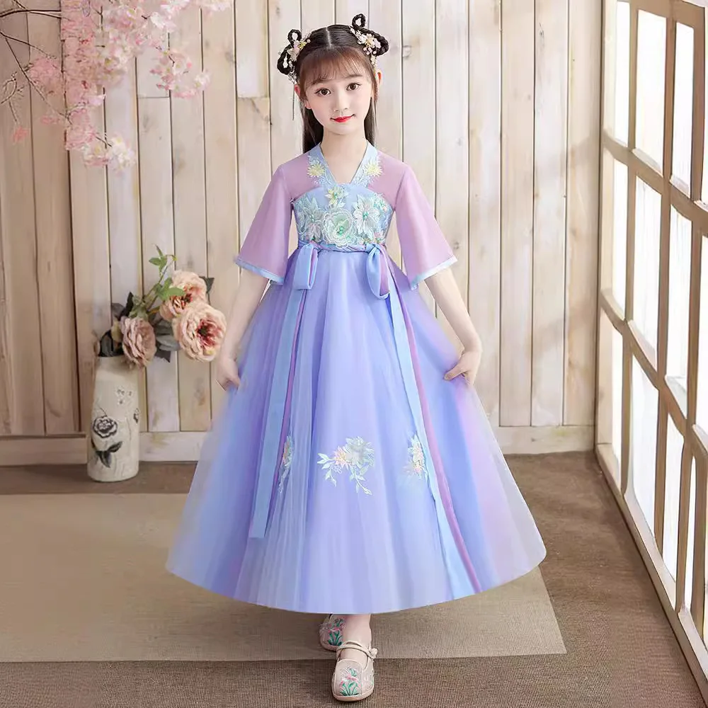 Summer Children Hanfu Dresses  - đánh giá và giá Baby Clothing For Summer