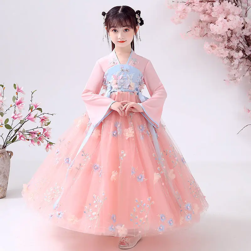 Summer Children Hanfu Dresses  - đánh giá và giá Baby Clothing For Summer