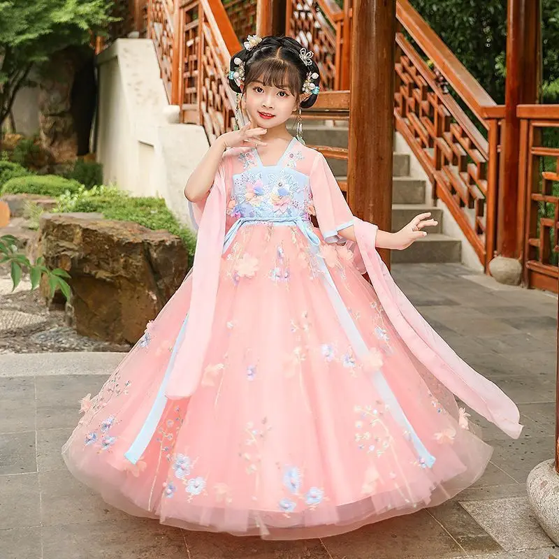 Summer Children Hanfu Dresses  - đánh giá và giá Baby Clothing For Summer